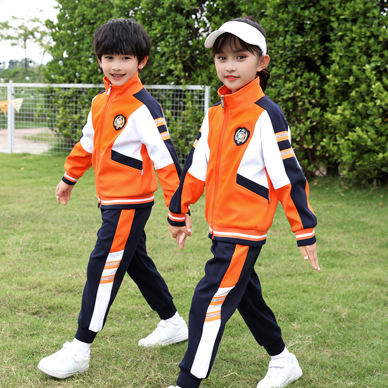 Primary and Secondary School Uniforms, Spring and Autumn Three-Piece Sets, Children's Class Uniforms, Summer Sportswear, Kindergarten Uniforms, Summer Outfits