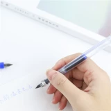 Schneider Schneider Germany Импортировал студентов со взрослыми персонажами, подпись подписи подпись офис, написание записи пера Ef Pen Tip, Pen BK406 Прозрачные цветные чернила мелкие 0,35 мм ручка