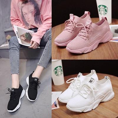 Female Nets Shoes Breathing 2019 Explosion Students 2019 Spring and Summer New Breaky Sky Shoes Female Socks 5