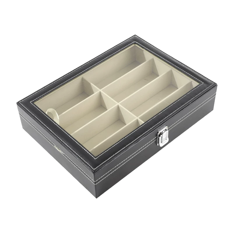 便雅 Glasses, storage box, stand solar-powered, 18 cells