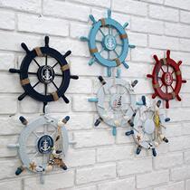 European Mediterranean Wall rudder decorations pendant restaurant hanging wall decoration Vintage Living Room bar wall wall decoration