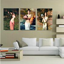 Bold body art naked sexy beauty living room decoration painting hotel stairs hanging painting bedroom frameless mural