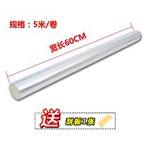 Kitchen oil fire-resistant film bathroom cabinet transparent self-adhesive moisture mildew waterproof protector