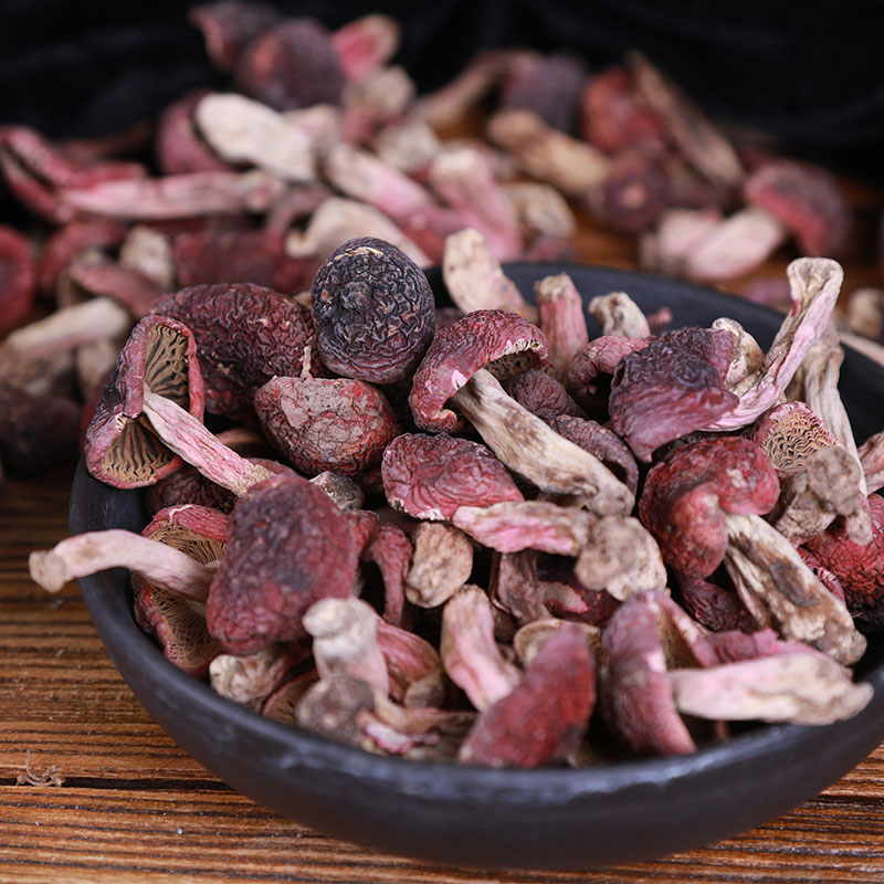 Ex-gratia Zhengzong red mushroom dry cargo cloud South Africa Fujian Wuyi Mountain Red Mushroom Red mushroom Ding 100g