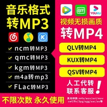 Видеомузыкальный формат qlv kux qsv mov mg ncmkgm flac в mp4 конвертер mp3