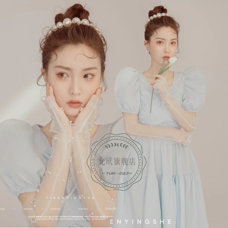 New personality photo theme clothing photo studio fashion magazine style theme girl art photo photography modeling clothes