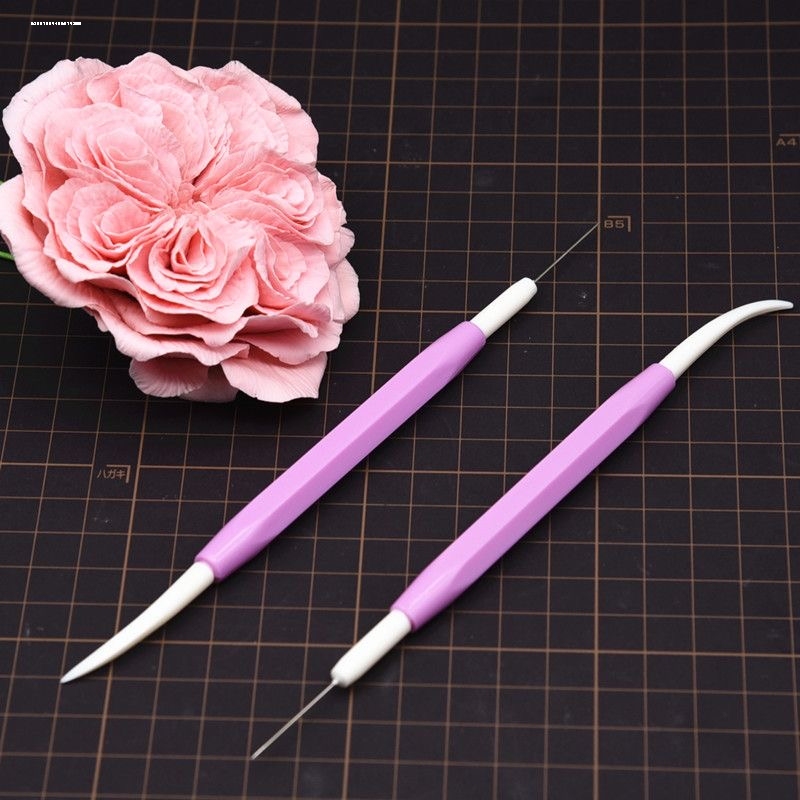 Frosted Cookies, Double-Ended Venting Needle, Macaron Fondant Cake Venting Needle, Baking, Dual-Purpose Styling and Punching Needle