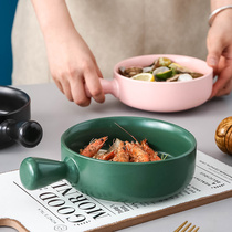 Home Baking Ovens Rice Oven Special Baking Pan Home Dish Creative with Breakfast Bowl single Blister Bowl