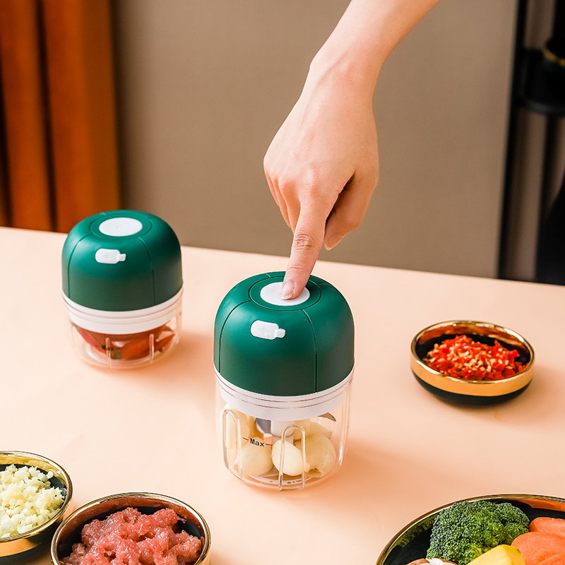 Stir Garlic electric mashed garlic Clay God's home Mini chilli crushed garlic hibiscus Stir Shredders Mini-wringing machine Garlic Machine