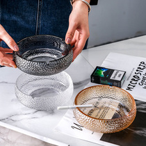 Ashtrays Glass Large Number Office Creative Individuality Trendy Anti-Fly Ash Nordic Wind Home Fashion Smoke Cylinder Pendulum
