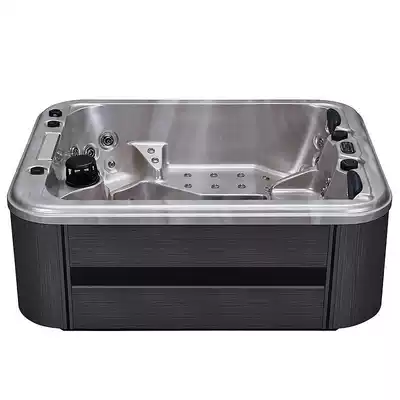 Surf bubble massage outdoor embedded Spa bubble pool thermostatic heating intelligent free-standing acrylic pool skirt