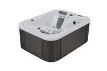 Intelligent constant temperature embedded outdoor large pool Multi-person spa Acrylic bubble pool Free-standing surf jacuzzi