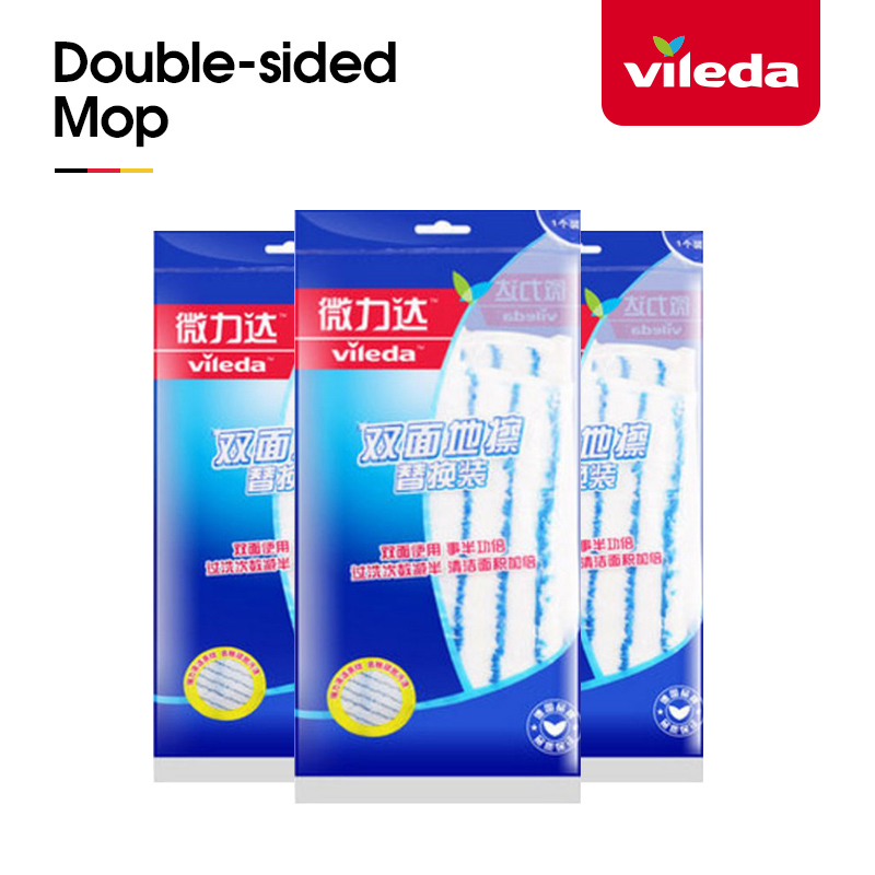 Micro-Lite Double-Sided Flat Mop Replacement Cloth for Home Use, Hands-Free Flat Mop Floor Cleaning Pad, Original Mop Accessories