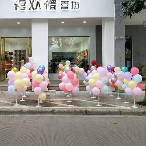 Стол для воздушного шарика плавучий стент столб с развеванием дня рождения свадебный свадебный свадебный заседание сцены сцены