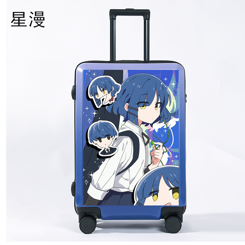 Lonely Rock Password Luggage Female Cute Ichiri Yamada Liang Trolley Case Male Anime Two-Dimensional Peripheral Lonely Rock Password Luggage Female Cute Ichiri Yamada Liang Trolley Case Male Anime Two-Dimensional Peripheral