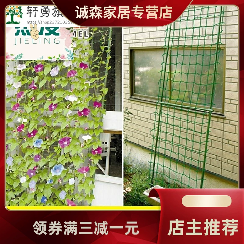 Nho Leo Nets Hoa hồng Clematis Loofah Dưa chuột Bí ngô Chanh leo Trái cây Leo lưới Vật dụng làm vườn Đặc biệt - Nguồn cung cấp vườn