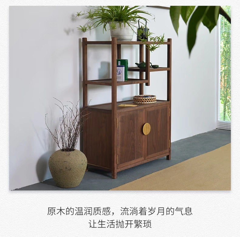 Mới của Trung Quốc Khung Bogu Gỗ rắn Zen Boutique Sứ Ngọc Bộ Trà Trang trí Kệ Đồ nội thất cổ Kệ trưng bày nhỏ - Kệ