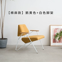 Желтый белый штатив, из хлопка и льна