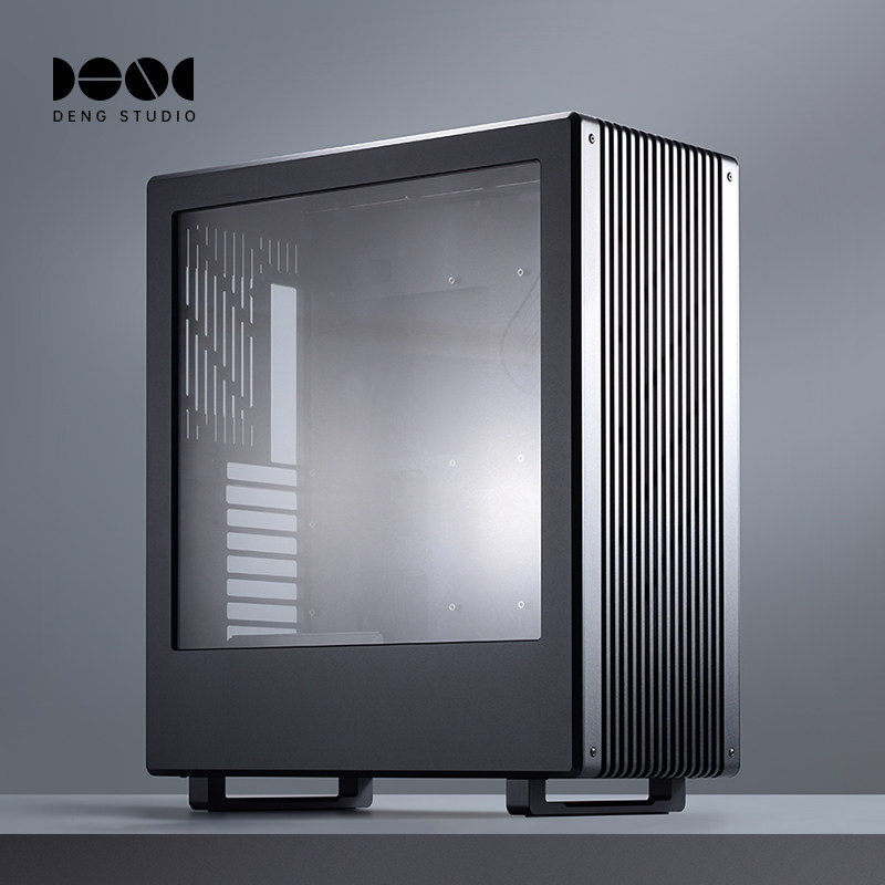 DENGM40 Aluminum Alloy Atx Chassis Cnc Central Tower Split Water Cooled Desktop Customised