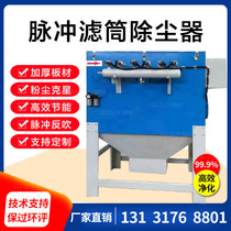 Filter cartridge dust collector Industrial welding plasma cutting smoke and dust centralized treatment pulse vertical plug-in dust collector equipment