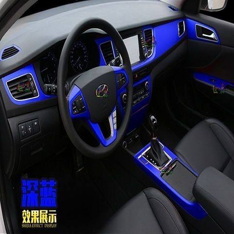 Foss Jetta Bora Sagitar Magotan car interior film paper dashboard color change steering wheel refurbished film
