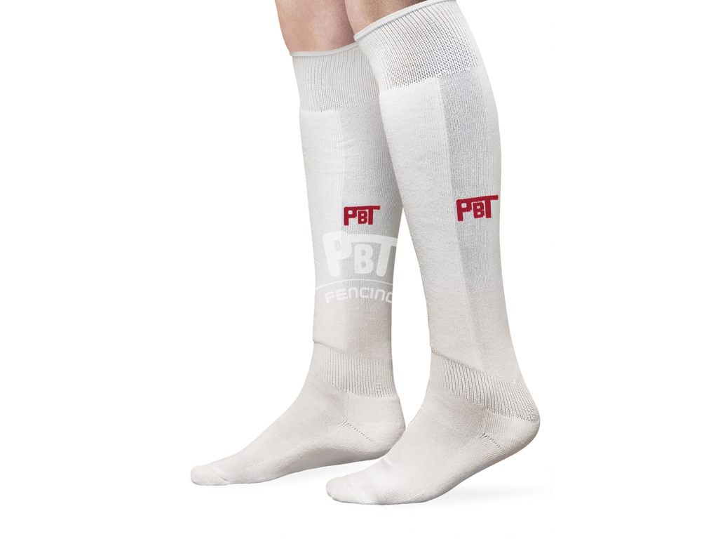 Imported PBT fencing Red LOGO high elastic cotton thin socks equipped with equipment