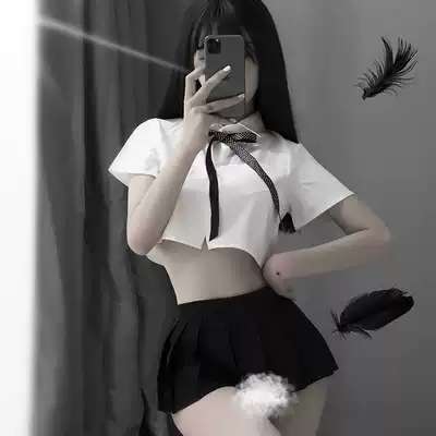 Sex lingerie set sexy secretary ol hot passion uniform seduction tight-fitting hip short skirt teasing pajamas female