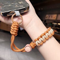 European travel mobile phone lanyard short wrist adjustable woven strap fashionable outdoor sports artifact strong men and women