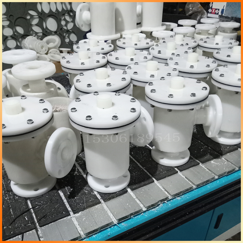 PP SUCTION VALVES FRPP PLASTIC ANTI-CORROSIVE Suction Valves Chemicals Hydrochloric Acid Storage Tanks Acid-resistant Flange Mono single suction valves