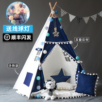  Childrens tent Indoor princess girl boy doll house Household small house Baby castle game Indian