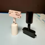 Керамический светодиодный цоколь с рельсами, фонарь, светильник, аксессуары, E27, с винтовым цоколем, 90 градусов