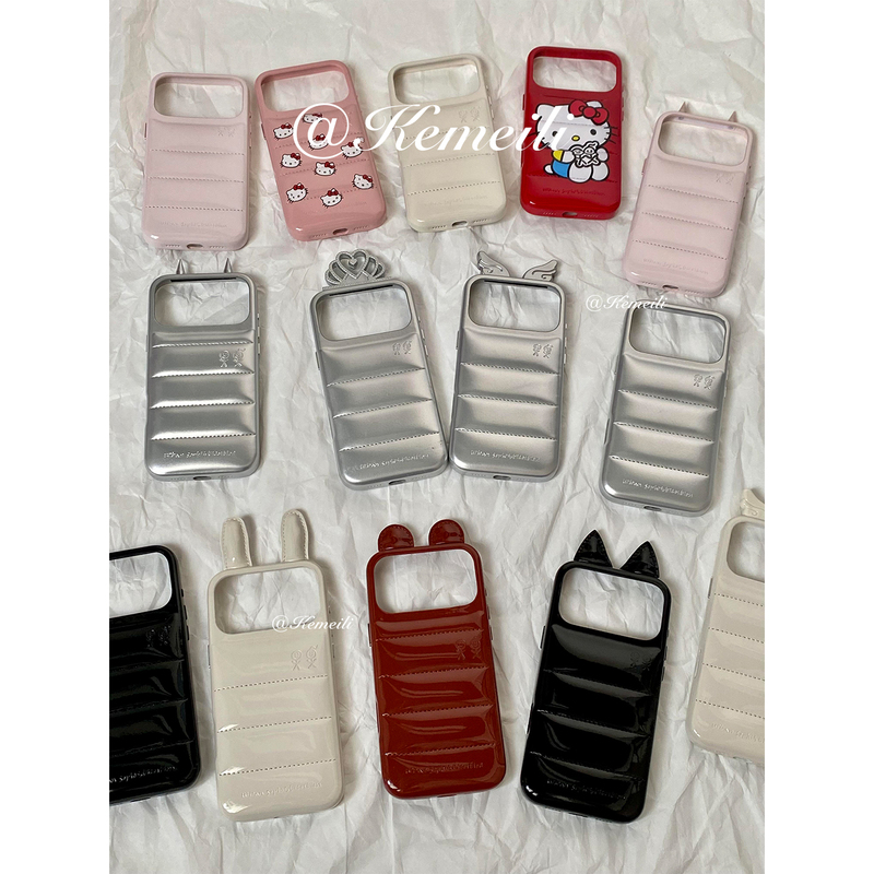 Urban Sophistication Bieber Lisa Korean Idol Same Style Down-Feel Phone Case Iphone17Promax/16/15/14Pro Protective Cover High-End Creative Shell for Women Urban Sophistication Bieber Lisa Korean Idol Same Style Down-Feel Phone Case Iphone17Promax/16/15/14Pro Protective Cover High-End Creative Shell for Women