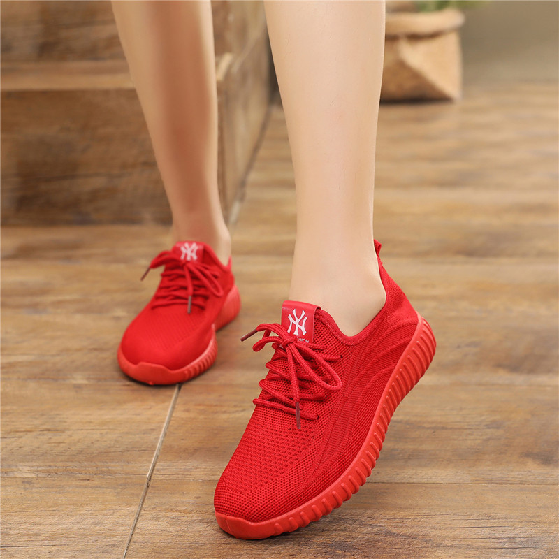 New Beijing-Style Women's Shoes, Spring and Autumn Fashion Casual Running Shoes, Non-Slip Sports Shoes