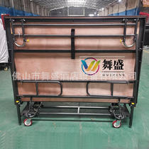 Hotel event stage folding stage board lifting mobile stage school assembled iron stage frame wedding catwalk