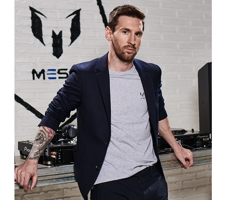 LEO MESSI Men's Elastic Weave Tech Casual Pants