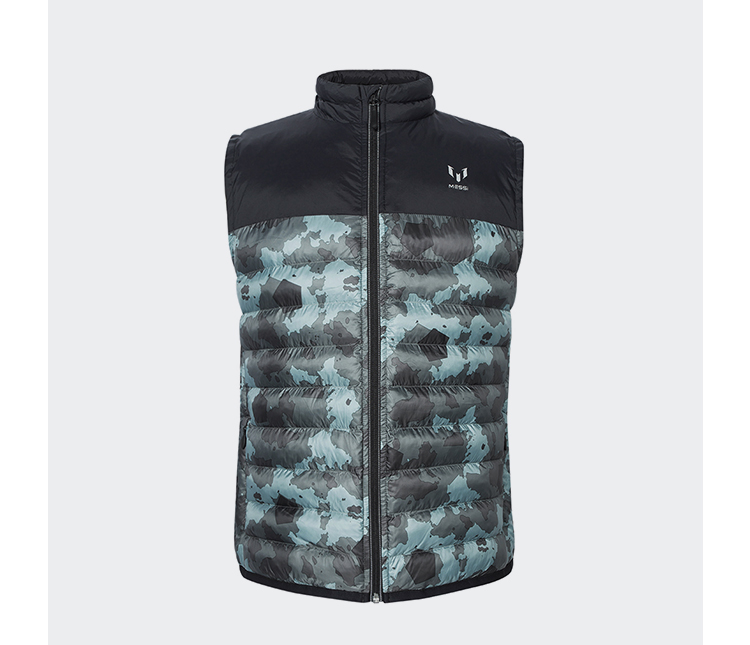 LEO MESSI Cotton-padded Camo Vest Jackets