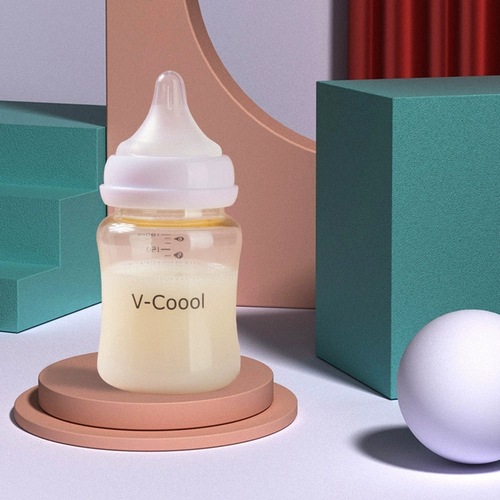 Vcoool грудный молоко для хранения бутылки для хранения молока младенца Ppsu свежее -бокал с бутылкой шириной