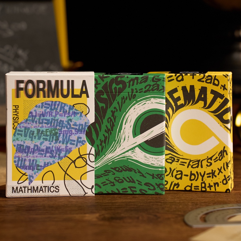 Acpc Official Set of Physics and Mathematics Formula Playing Cards