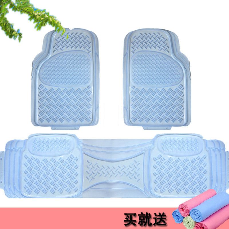 IsuzumuX Ruimai DMAX pickup truck foot pad easy to clean transparent foot pad waterproof car floor mat soft silicone