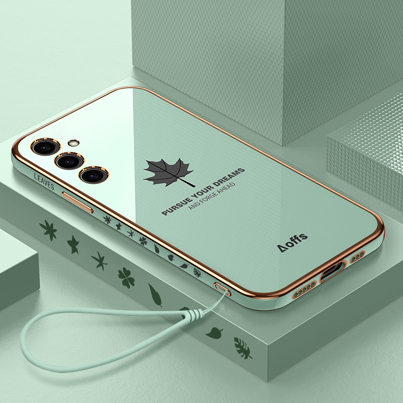 Suitable for Samsung C55 Phone Case Galaxy C55 Protective 5g Cover Sm-C5560 New Silicone Anti-Drop Full Coverage C555G Galaxy 3-Star Smc for Women with Lanyard Men's Tempered Film Shell Back Cover