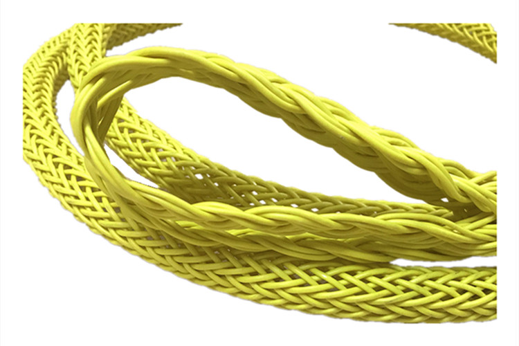 Веревка/Rope 凯夫拉承重网承重2吨耐海水腐蚀rov缆索吊绳缆水密缆零浮力kevra Lanhe