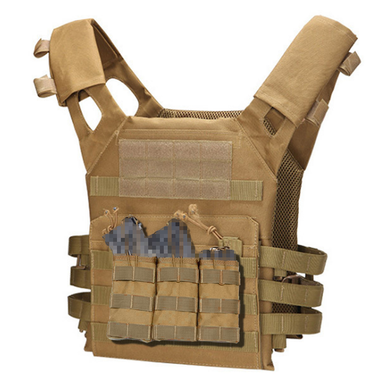 CP Camouflate Light Weight Tactical Waistcoat Vest Special Battle Bulletproof Live-action CS Plugboard Anti-Stab Suit