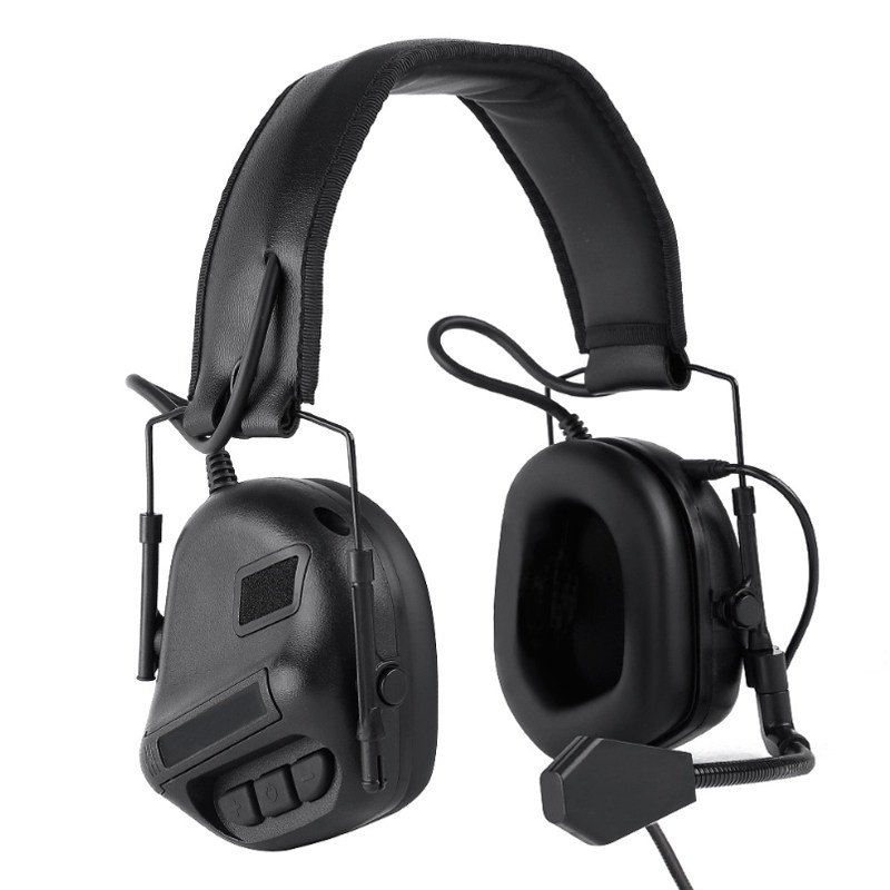 Five Generations IPSC Tactical Headphones Special Soldier Headwear Type Safety Helmet ten Tone Noise Reduction Newsletter Headset Earmmy Shooting Ear Cover