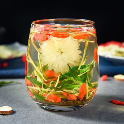 菊花决明子茶金银花茶清热去火降火肝火旺盛明目养生茶熬夜恢复茶