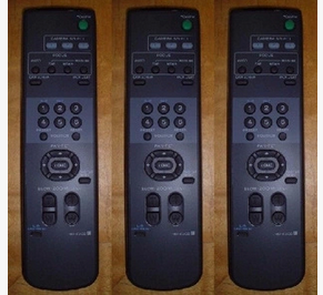 Original SONY D70P D100P HD1 HD3V HD7V and other video conference cameras special remote control