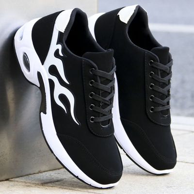 男鞋秋冬季运动鞋防水皮面男士休闲鞋