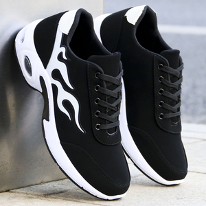 秋冬季运动鞋防水皮面男士休闲鞋加热鞋