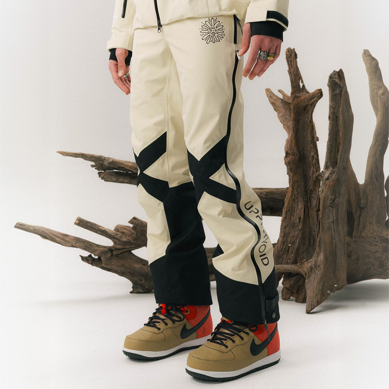Uppervoid Latitude Coordinates | Astra S One-Piece Ski Pants | Windproof and Waterproof Cordura for Men and Women in Winter