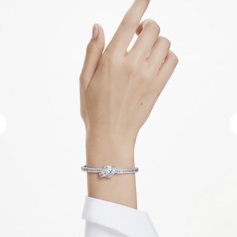 Matrix:Bangle Knot Whi/Rhs S Bracelet Matrix:Bangle Knot Whi/Rhs S Bracelet