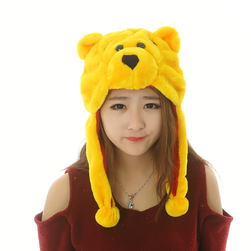 Children Unisex Unisex Cute Animal Eaveless Beanie Hat display picture 7